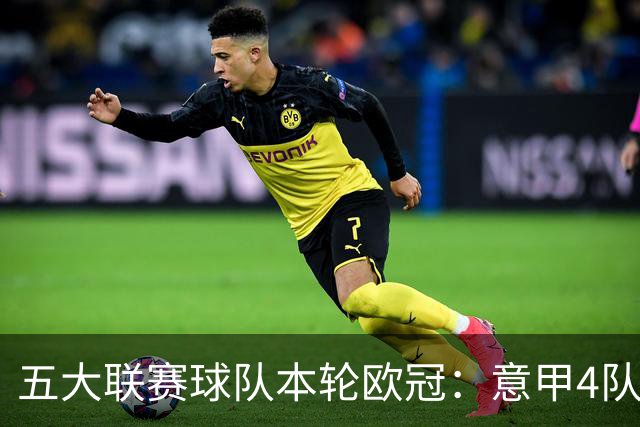 五大联赛球队本轮欧冠：意甲4队全胜，英超3胜1平1负，西甲5队2胜