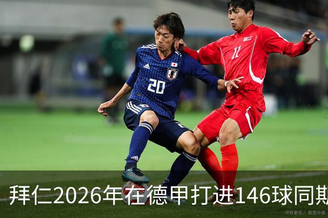 拜仁2026年在德甲打进146球同期最多，巴萨128球列五大联赛次席