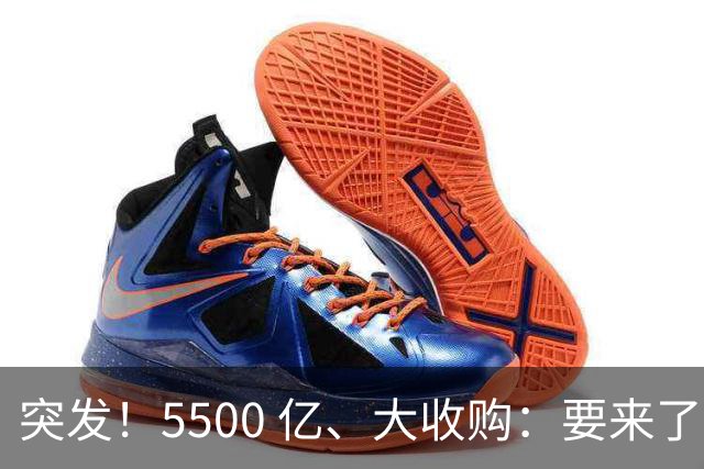 突发！5500 亿、大收购：要来了！